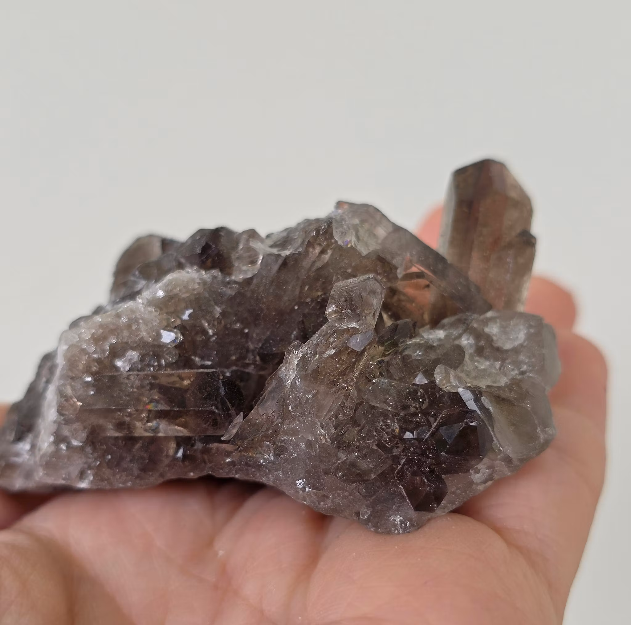 Rökkvarts Kluster Morion 90 gram