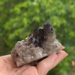 Rökkvarts Morion Kluster 111 gram