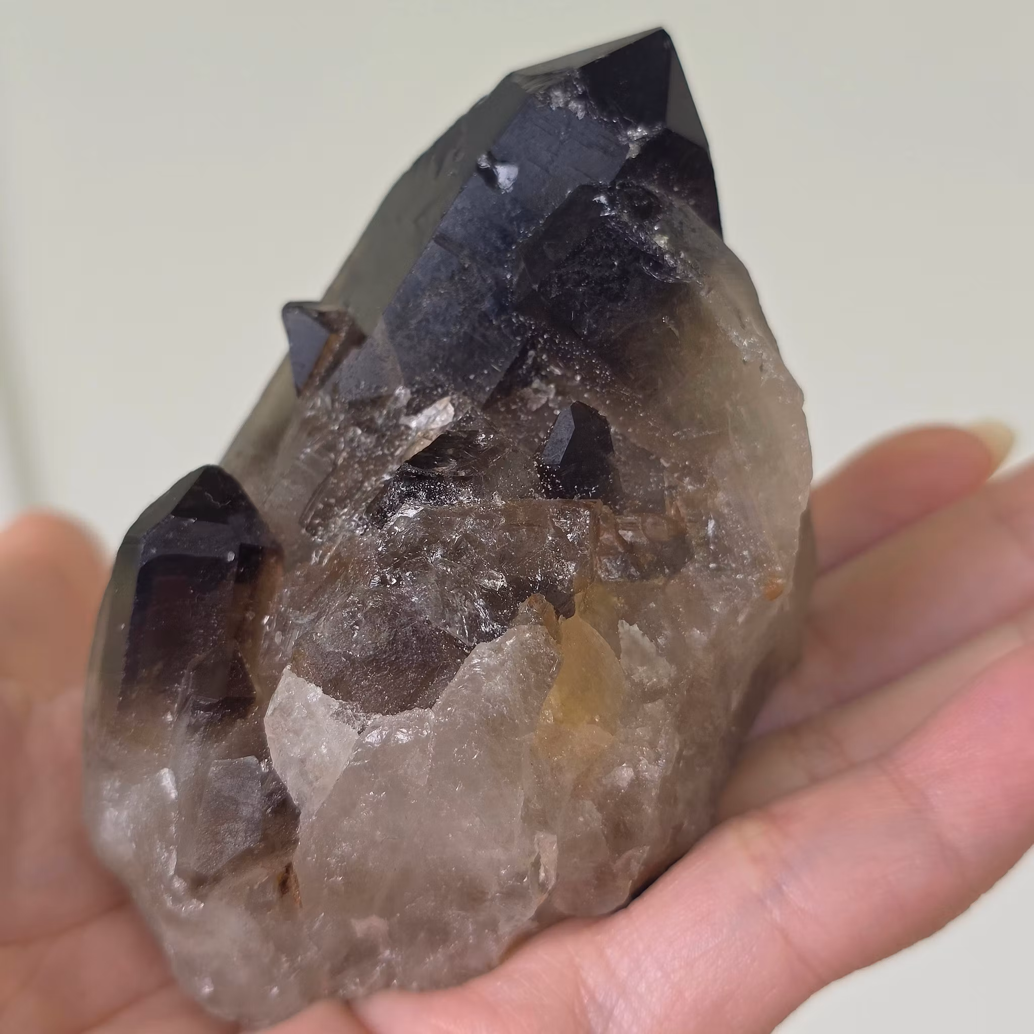 Rökkvarts Morion Kluster 204 gram