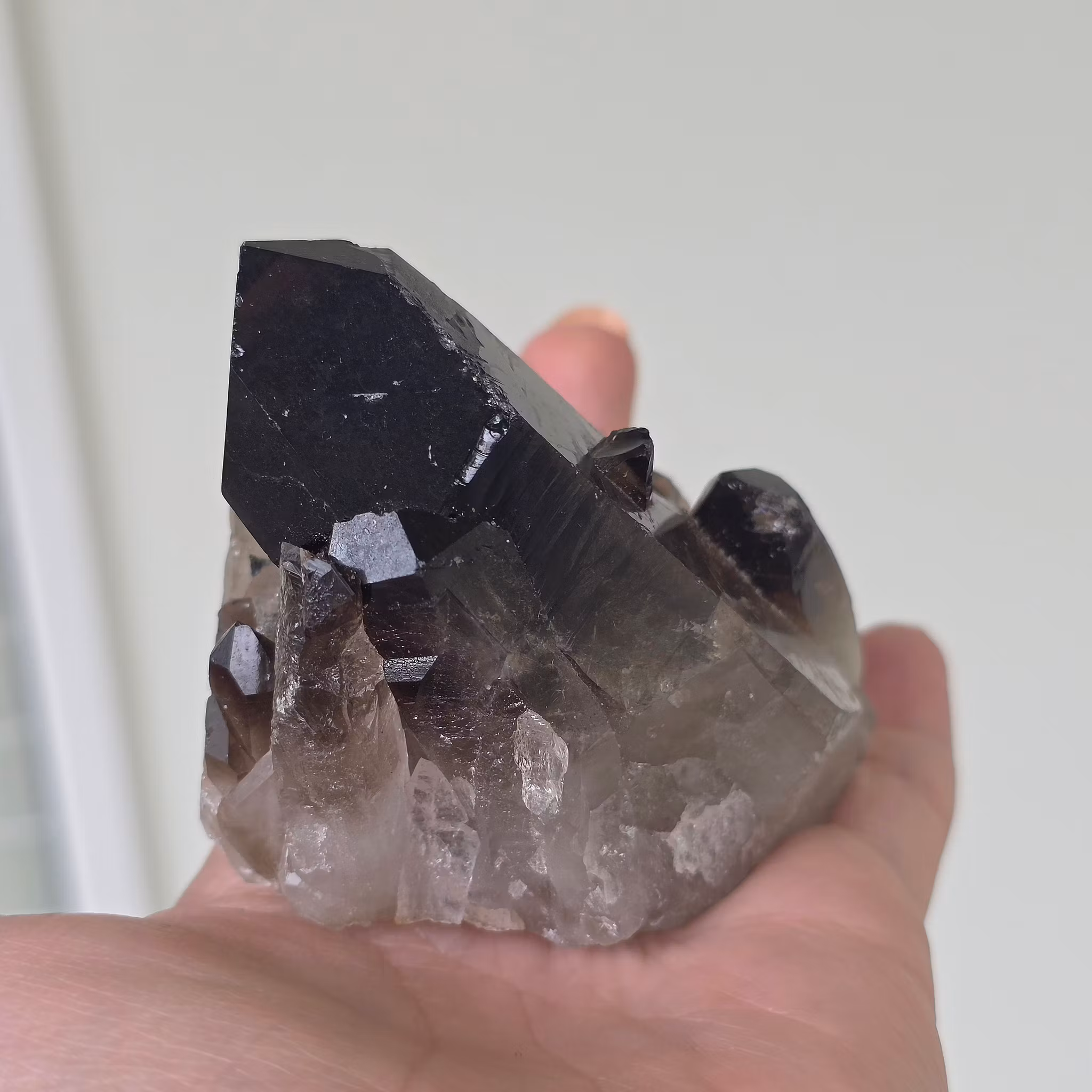 Rökkvarts Morion Kluster 204 gram