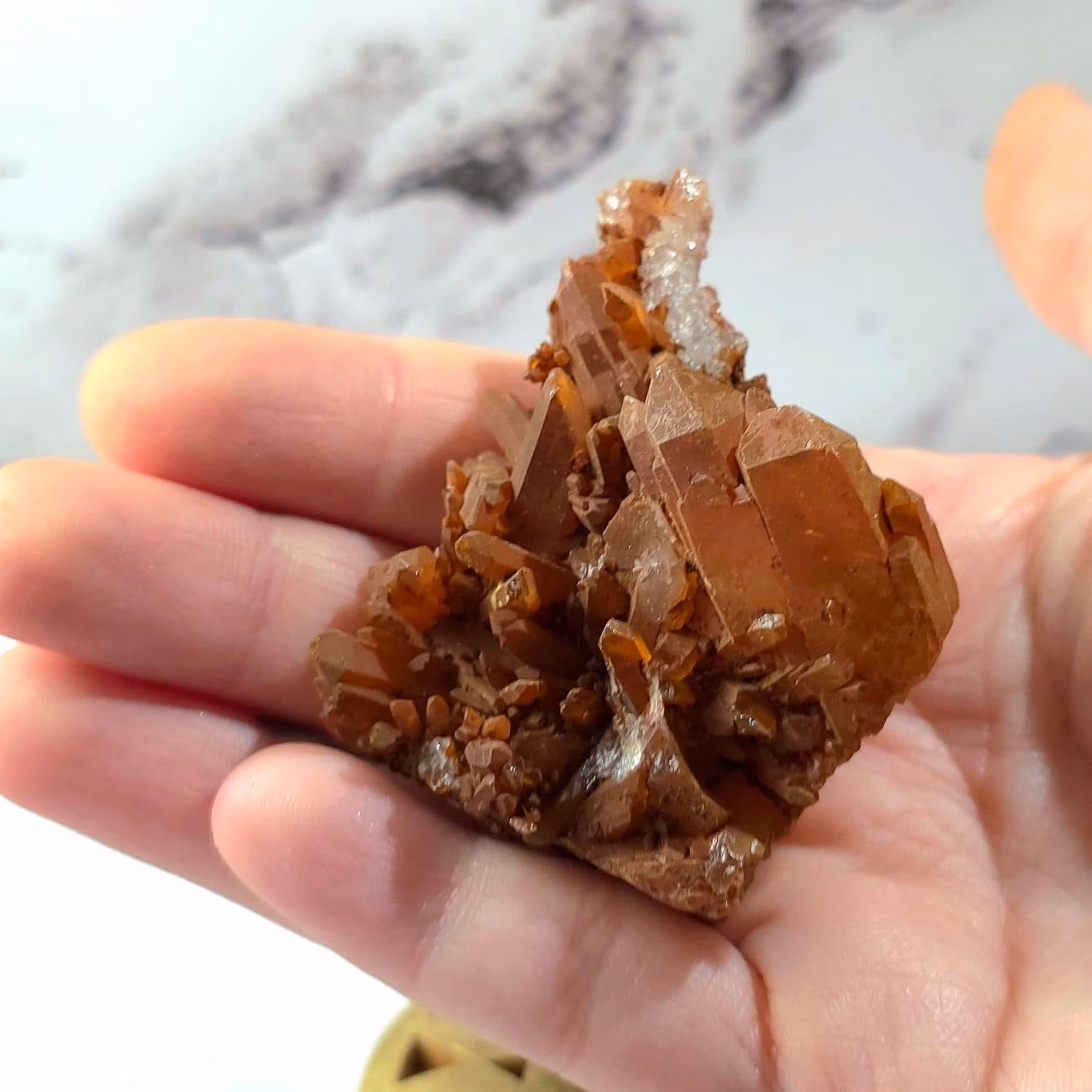 Mandarinkvarts 38 gram