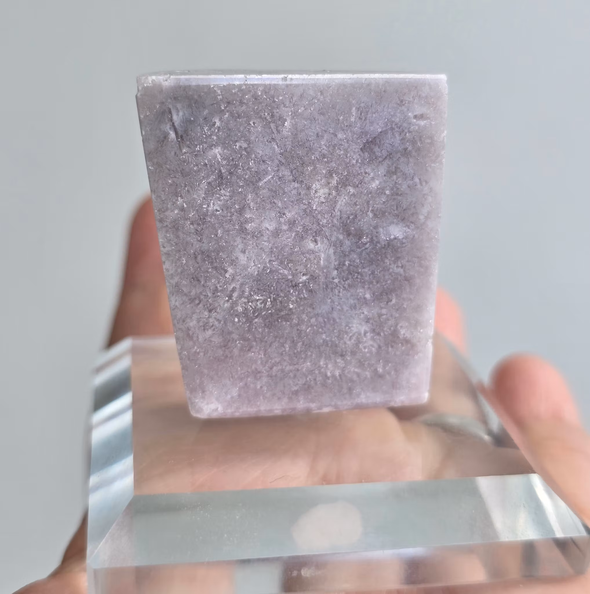 Rosa Ametist Mini Druzy Bit