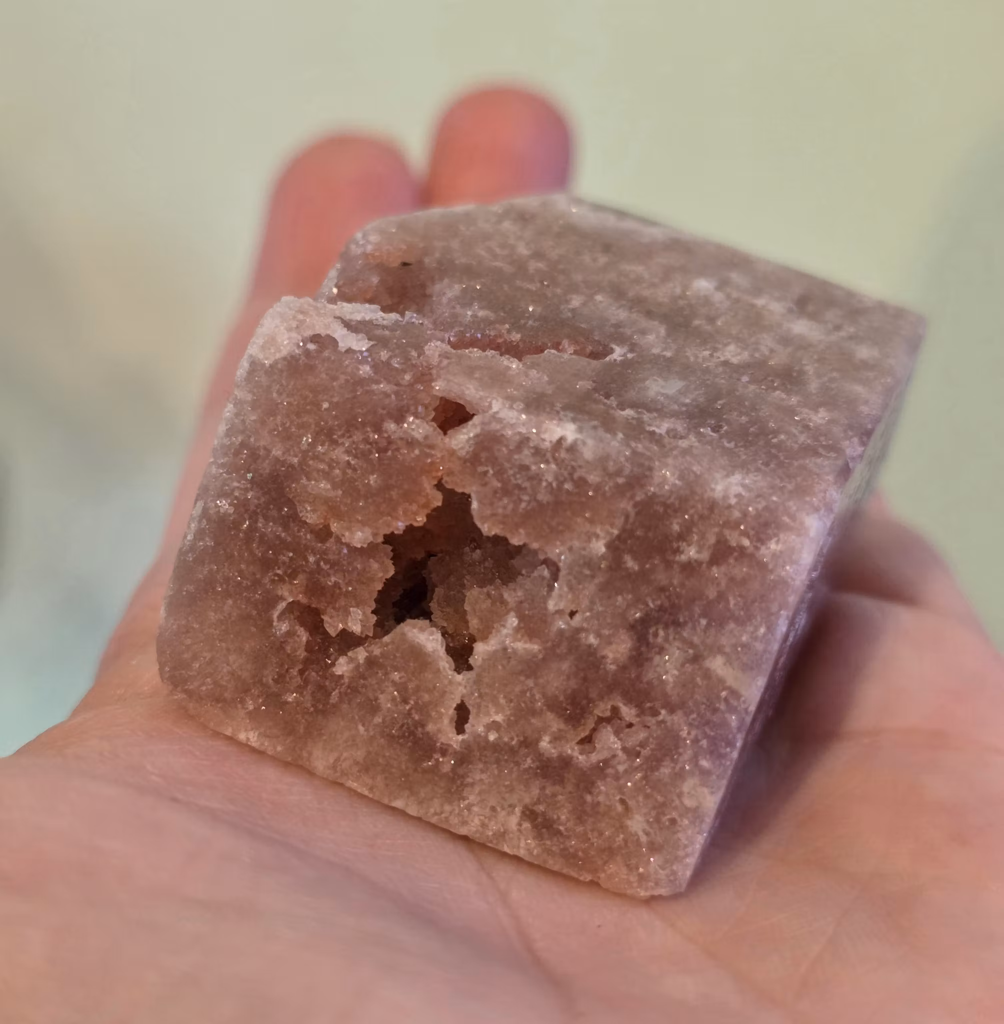 Rosa Ametist Mini Druzy Bit