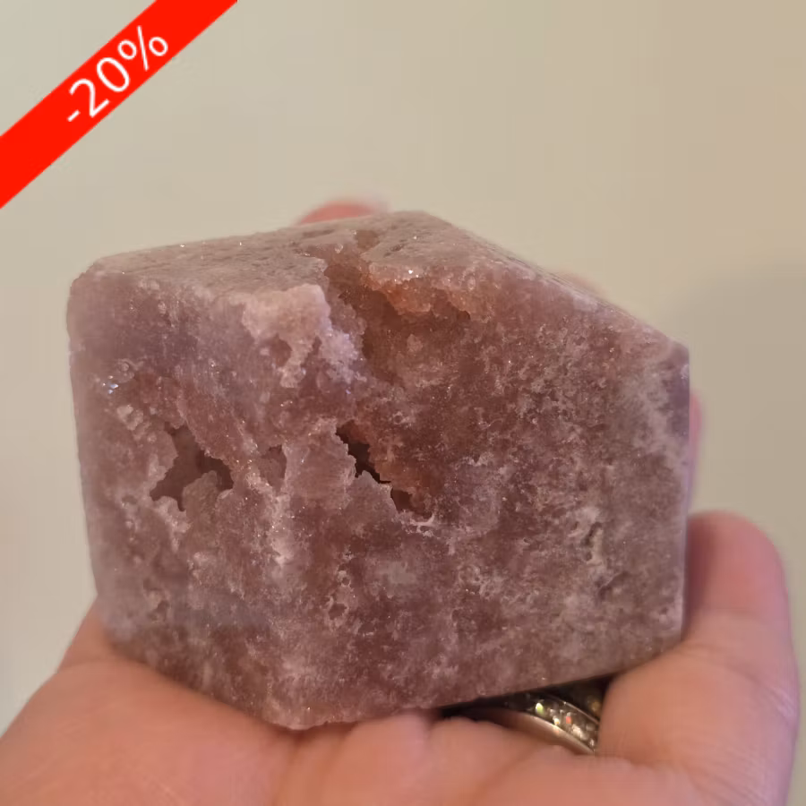 Rosa Ametist Mini Druzy Bit