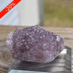 Rosa Ametist Mini Druzy Bit