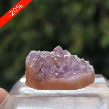 Rosa Ametist Mini Druzy Bit