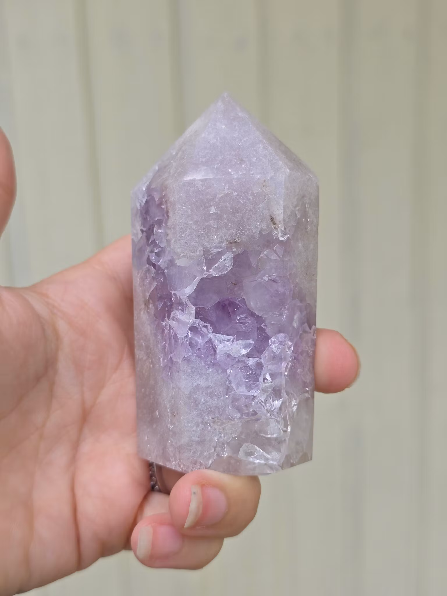 Rosa Ametist Druzy Torn