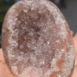 Agat Med Druzy Polerad Uruguay 204 g