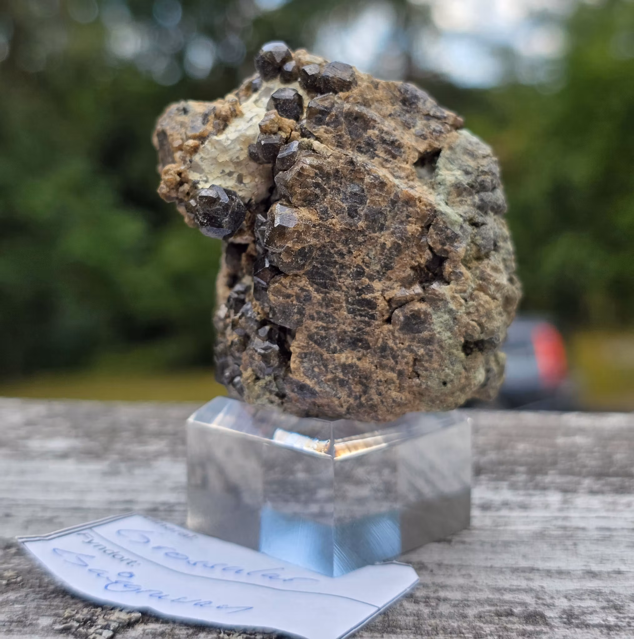 Granat Grossular Gåsgruvan