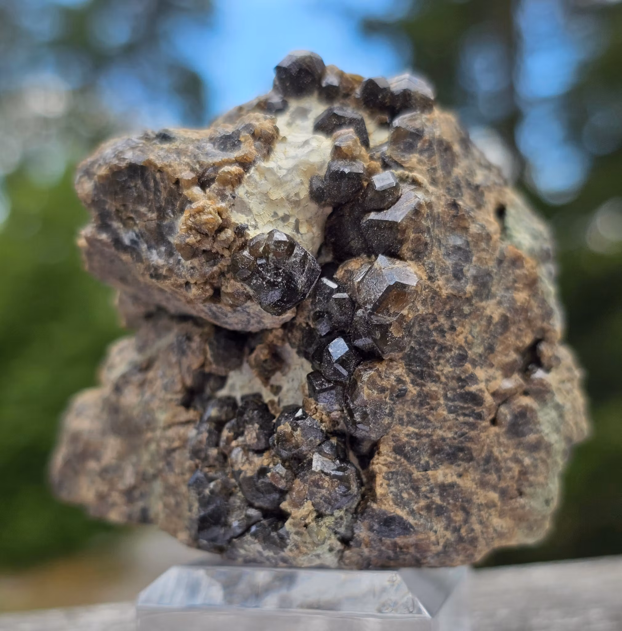 Granat Grossular Gåsgruvan