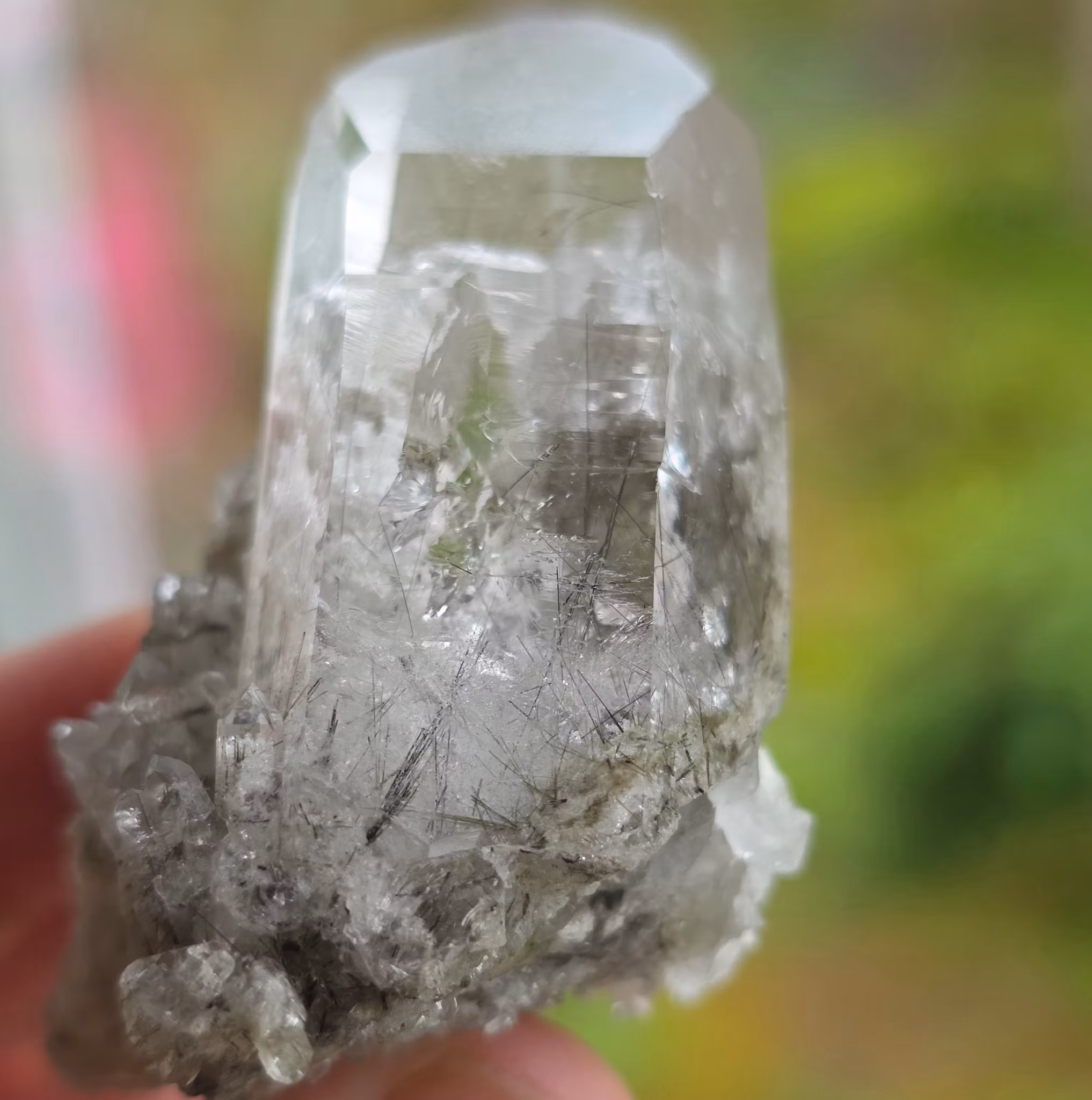 Lemurian Bergkristall Turmalin