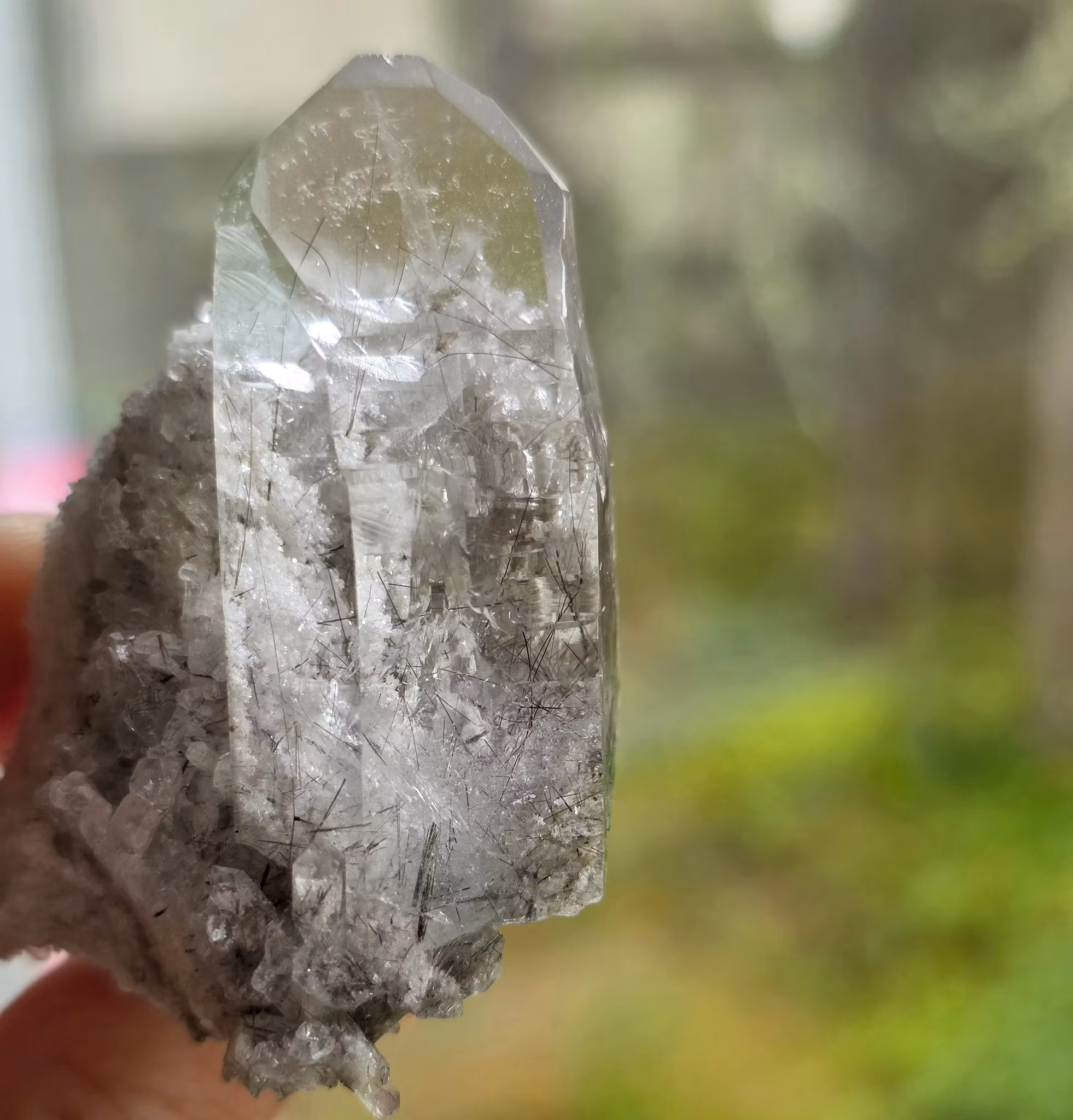 Lemurian Bergkristall Turmalin
