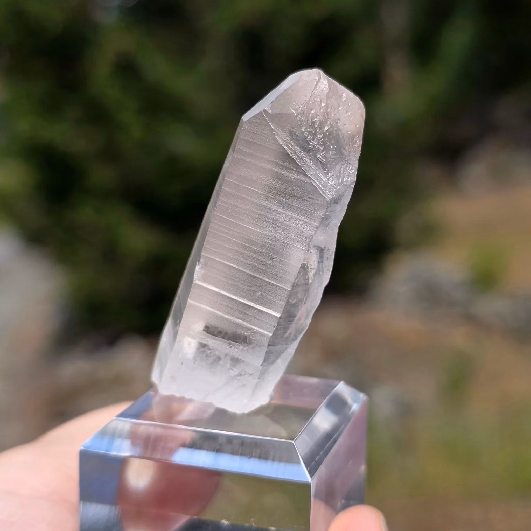 Lemurian Bergkristall Spets