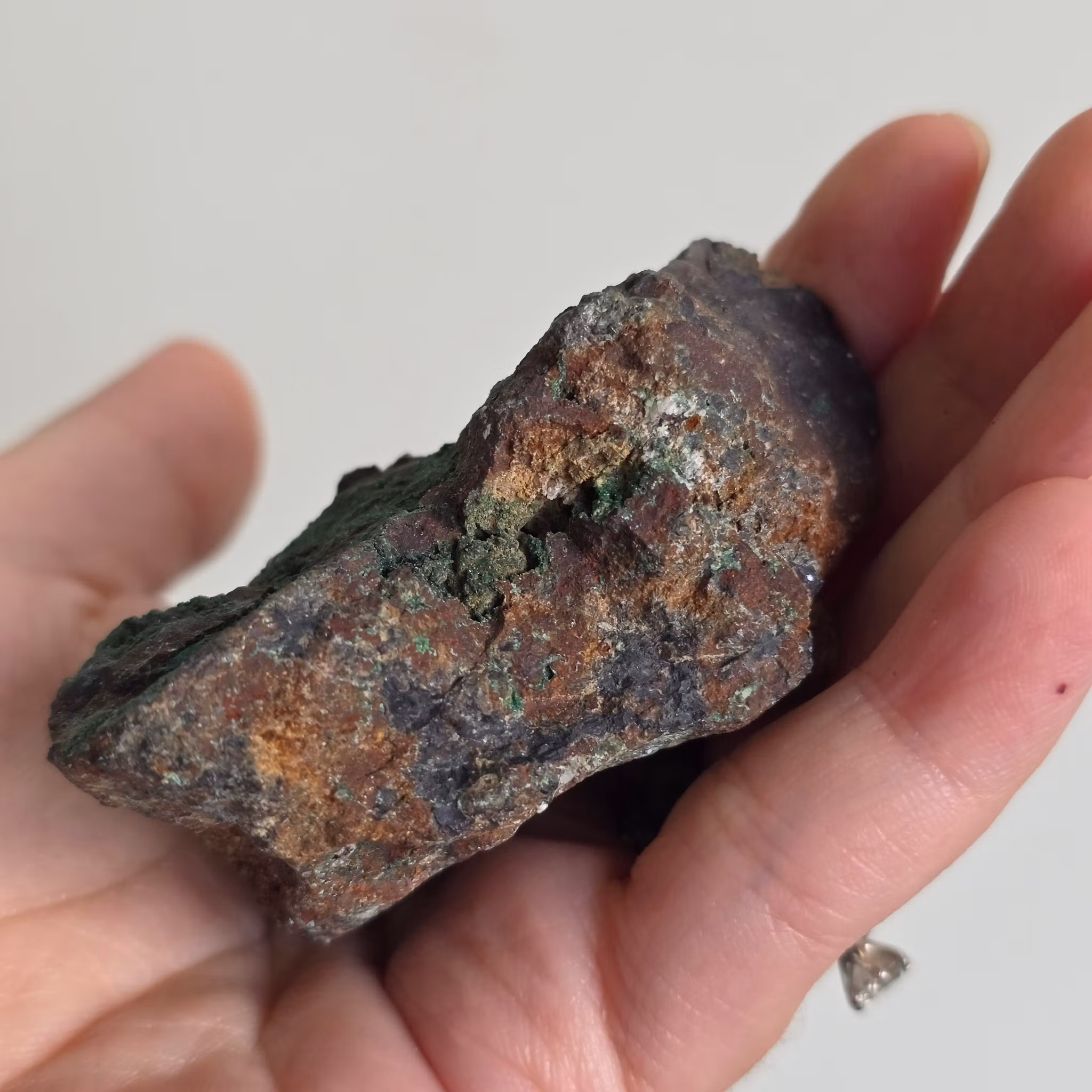 Rå Malakit (Azurit) 112 gram