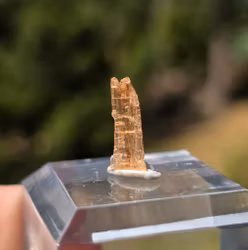 Rå Imperial Topas Ouro Preto, 1,55 ct