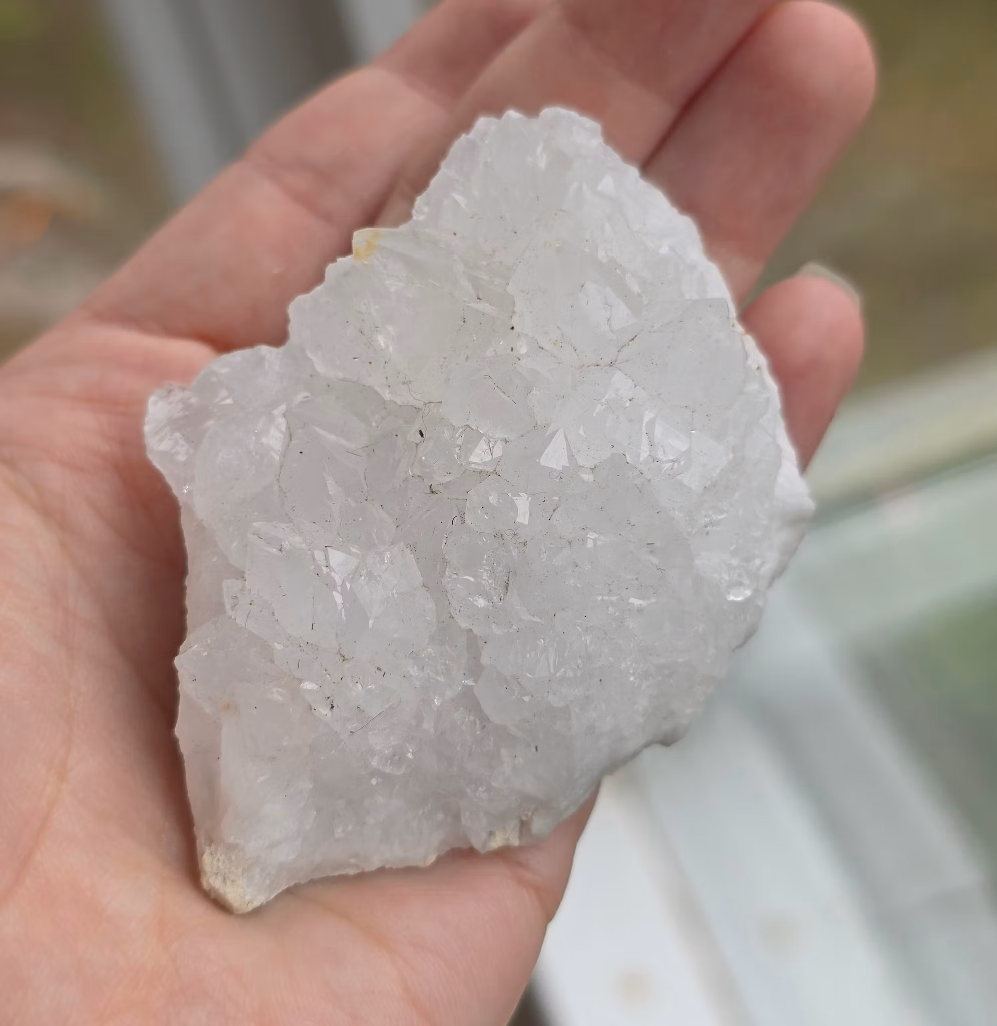 Kluster Av Apofyllit 79,58 gram
