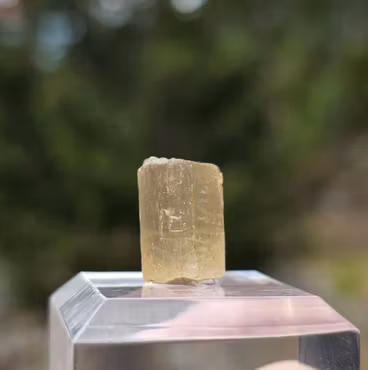 Rå Gul Skapolit Från Afghanistan 13,47 ct