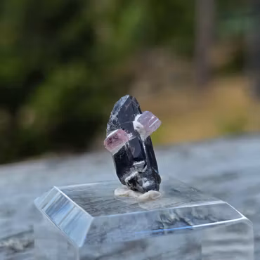 Turmalin Med Rosa & Kvarts Från Astaknala 8,50 ct