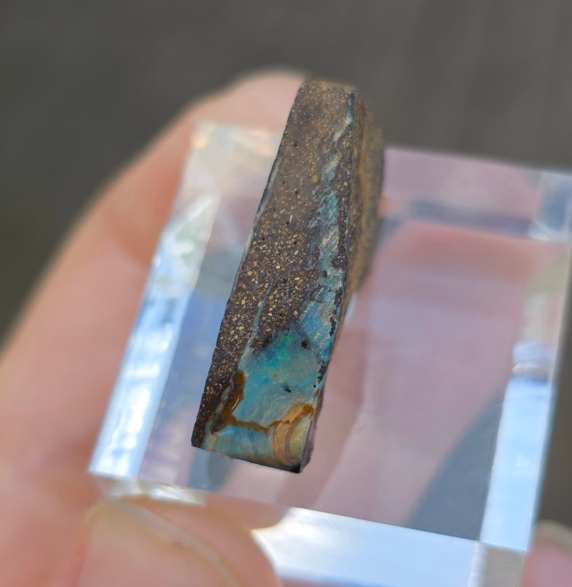 Rå Boulder Opal från Koroit 20,36 ct
