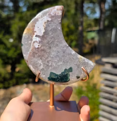 Rosa Ametist Måne Jasper