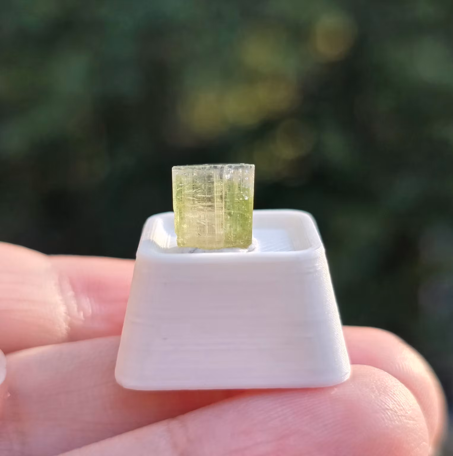 Zonerad Elbait Turmalin Ljus Kärna 2,80 ct Kunar Afghanistan