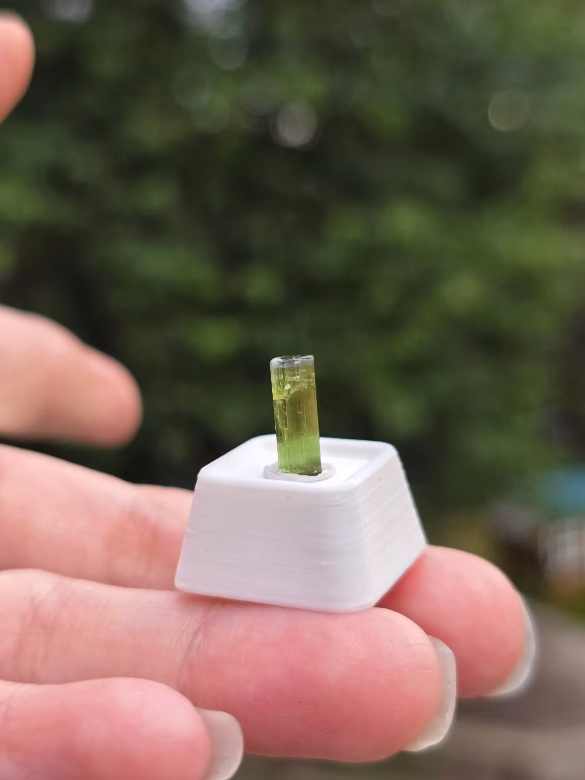 Naturlig Grön Verdelit Turmalin 2,05ct Kunar