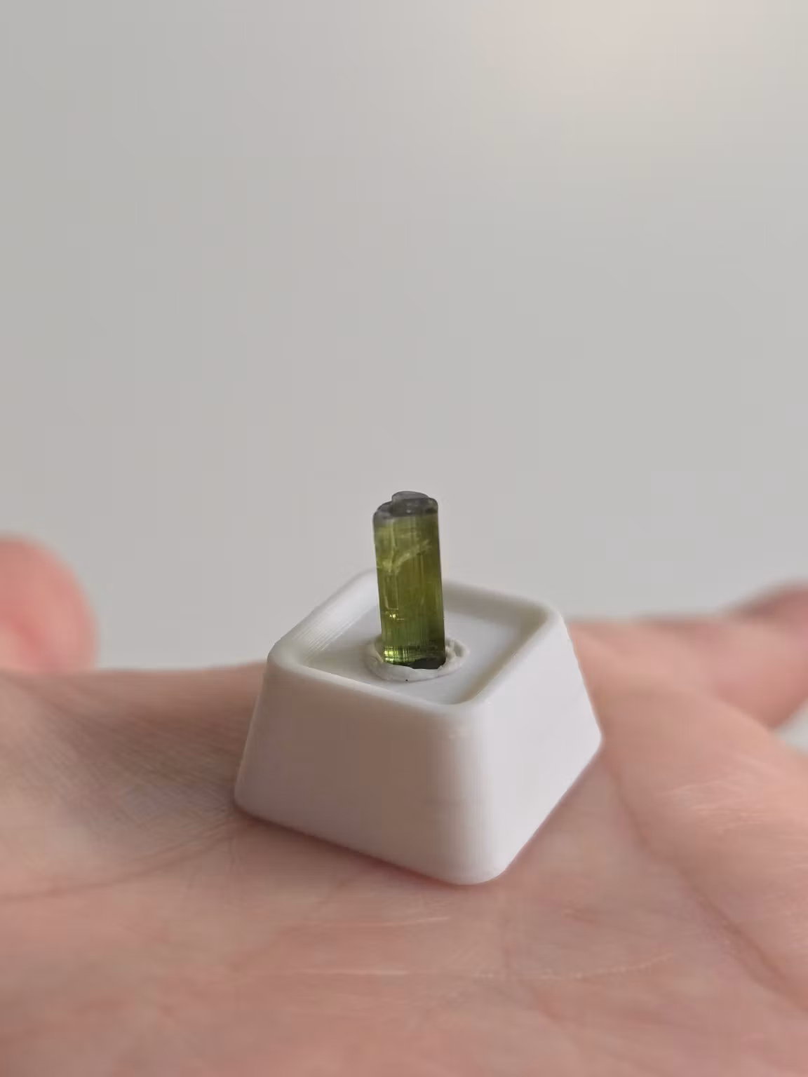 Naturlig Grön Verdelit Turmalin 2,05ct Kunar