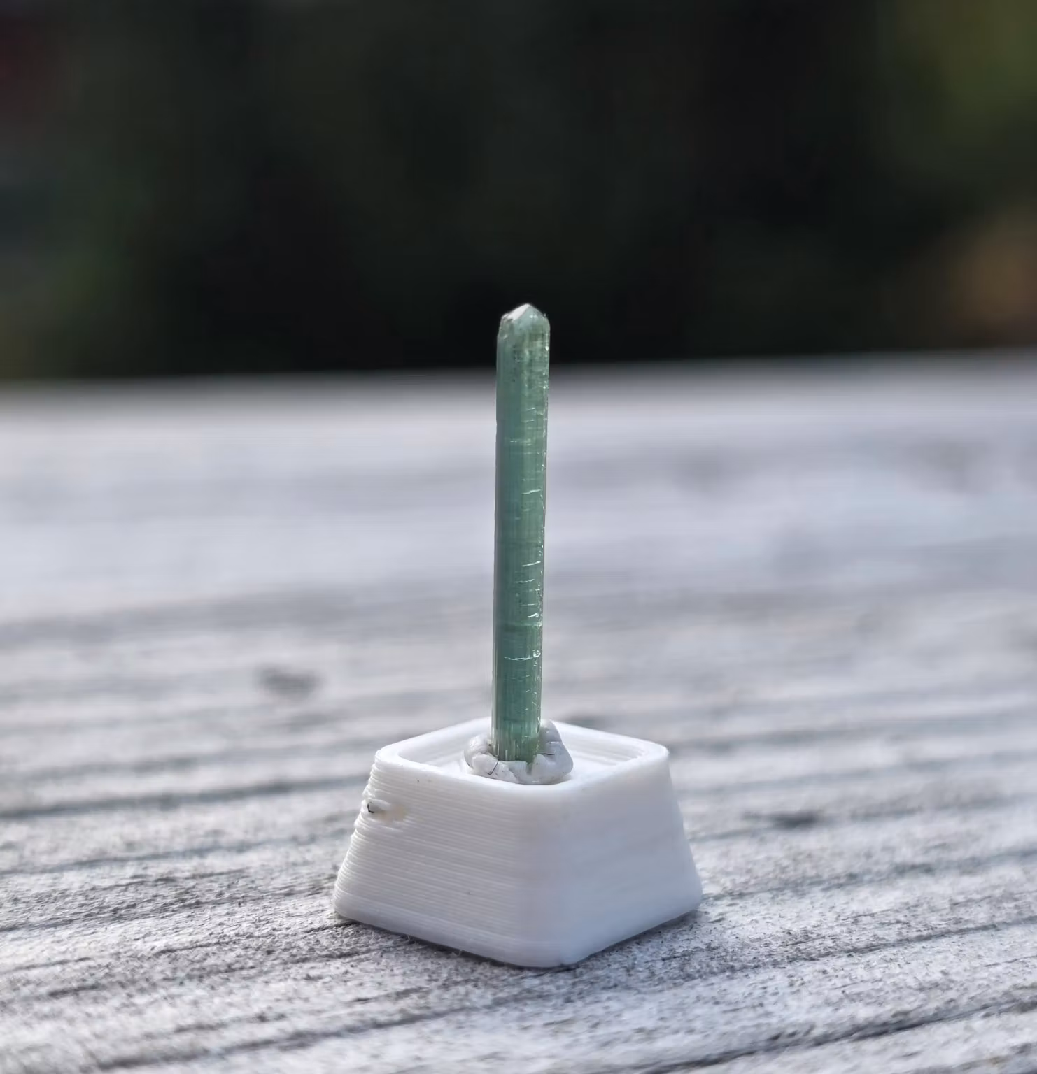 Perfekt Nålturmalin Med Ljus Cap 0,35 ct