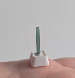Perfekt Nålturmalin Med Ljus Cap 0,35 ct