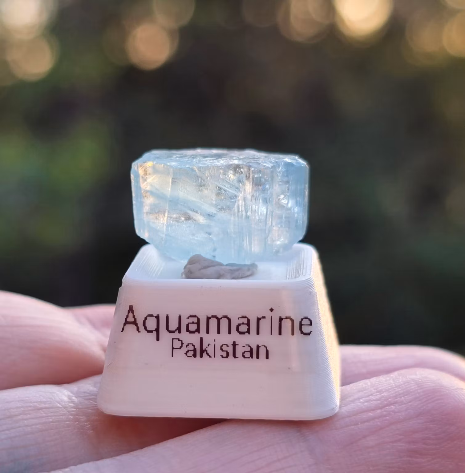 Gem-grade Akvamarin, 11 ct Nagar Valley, Pakistan