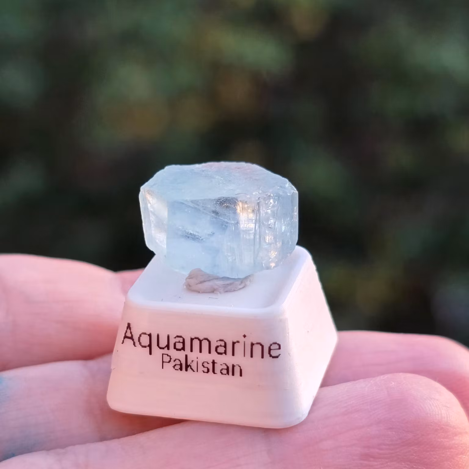 Gem-grade Akvamarin, 11 ct Nagar Valley, Pakistan