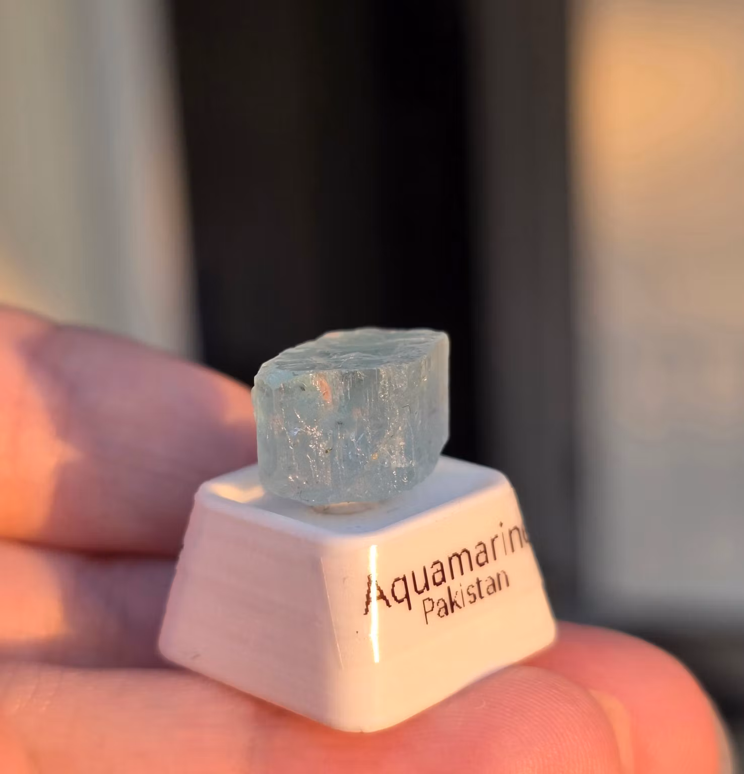Gem-grade Akvamarin, 11 ct Nagar Valley, Pakistan