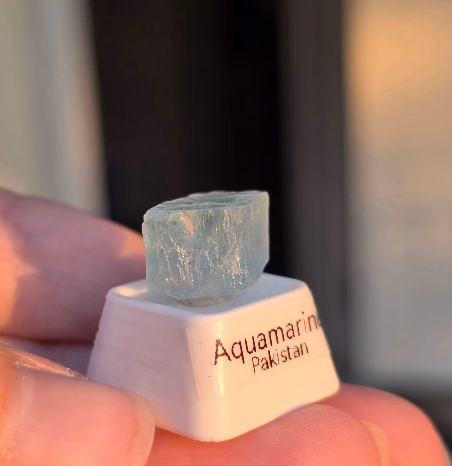 Gem-grade Akvamarin, 11 ct Nagar Valley, Pakistan