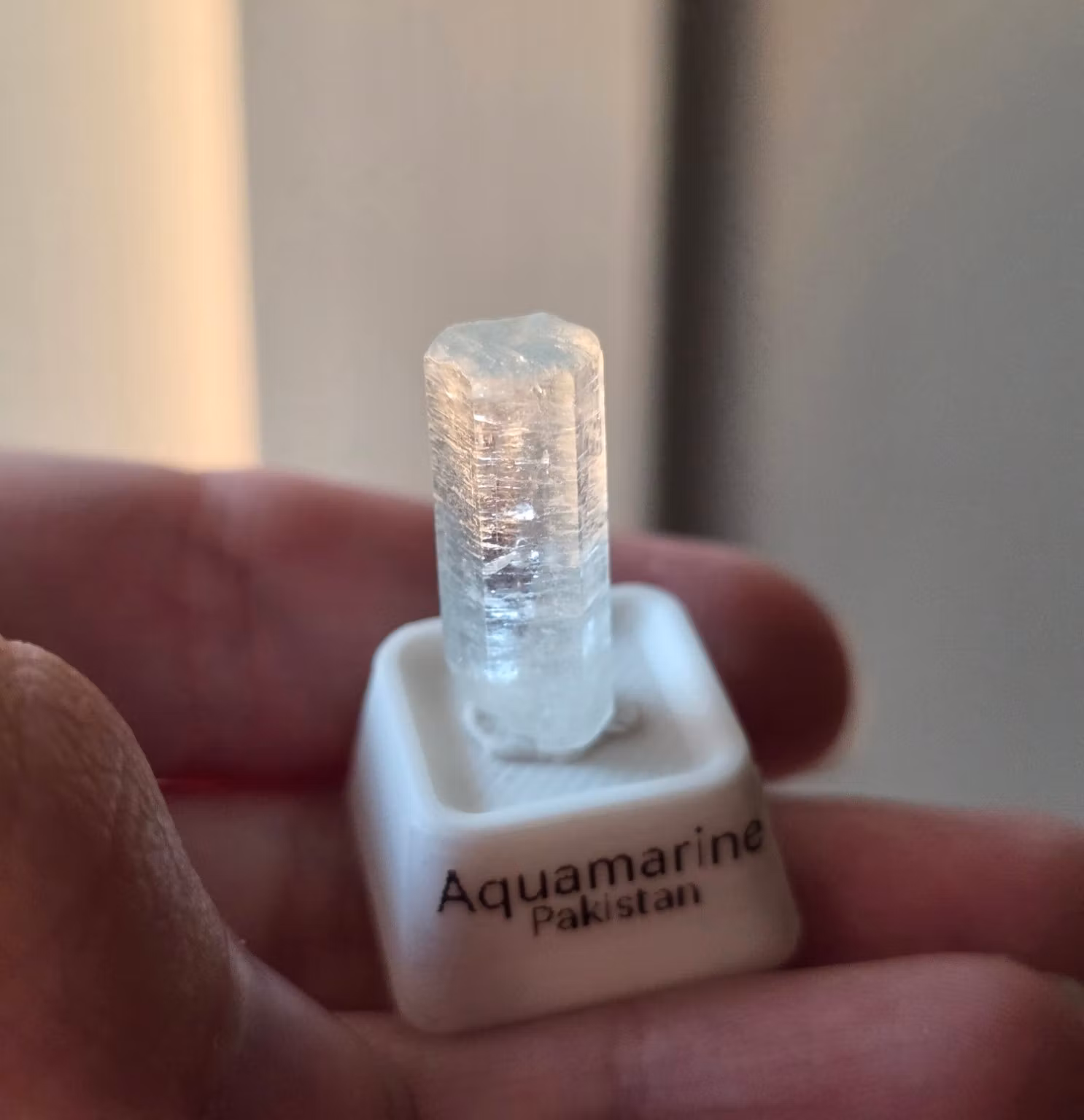 Akvamarin, Beryll 9,25 ct Nagar Valley, Pakistan