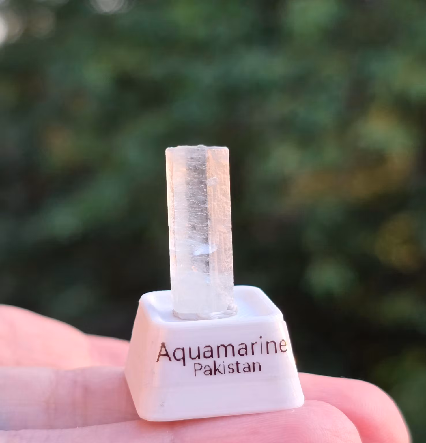 Akvamarin, Beryll 9,25 ct Nagar Valley, Pakistan