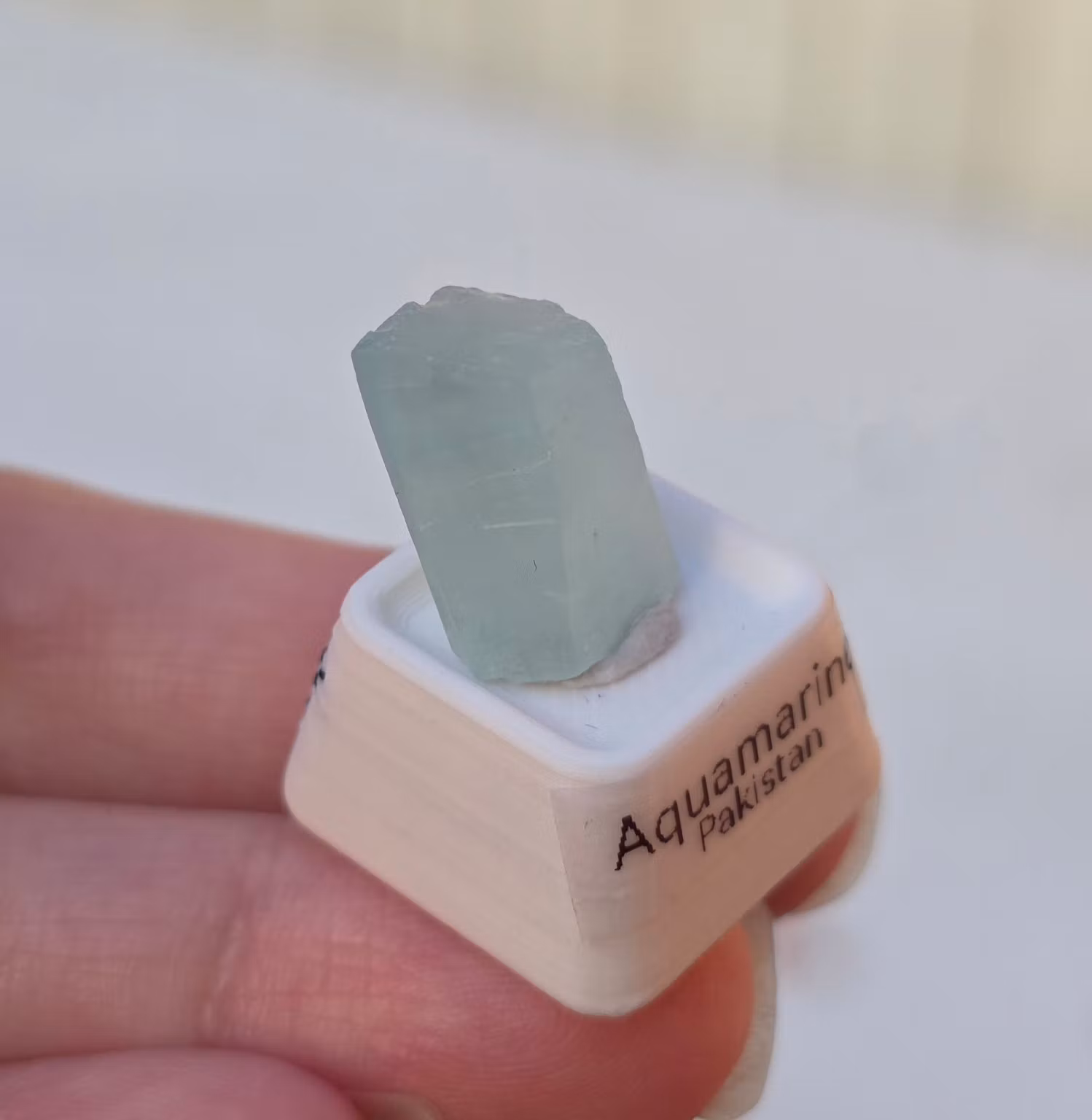 Akvamarin Beryll 8,80 ct Nagar Valley, Pakistan
