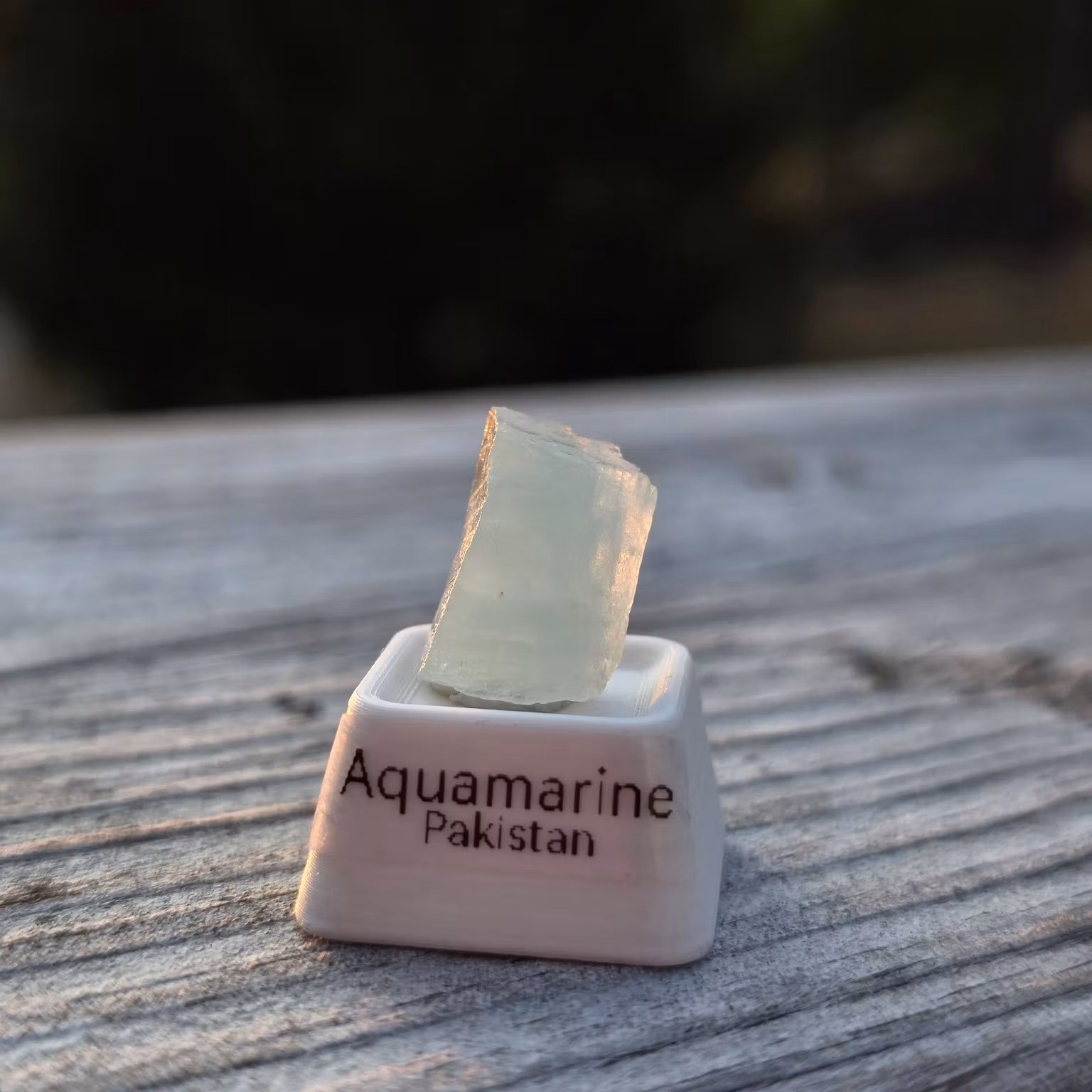 Akvamarin Beryll 8,80 ct Nagar Valley, Pakistan