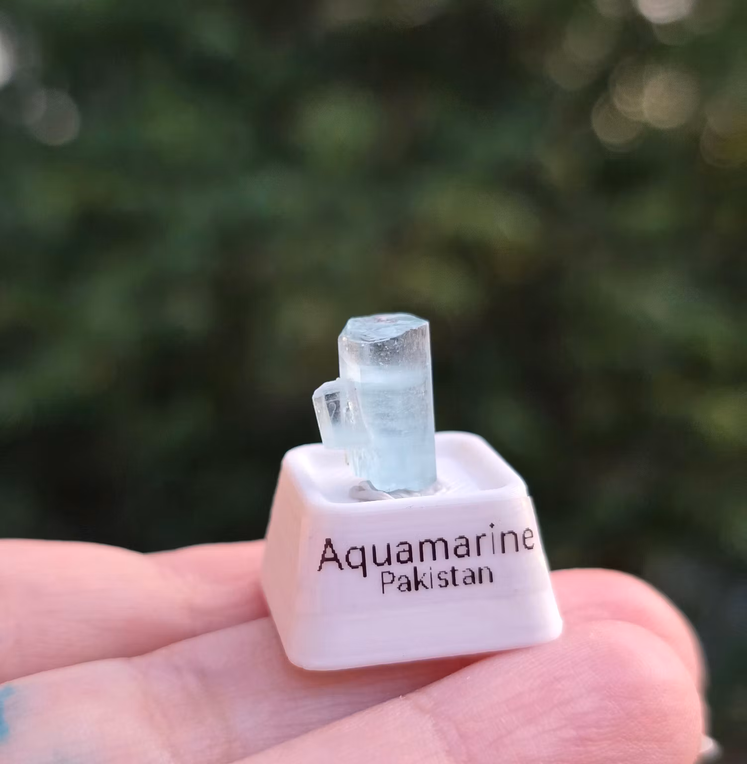 Akvamarin Beryll 4,35 ct Nagar Valley, Pakistan