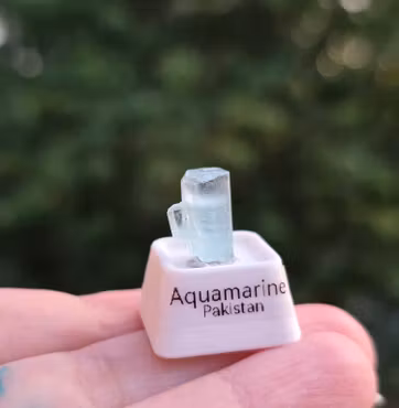 Akvamarin Beryll 4,35 ct Nagar Valley, Pakistan