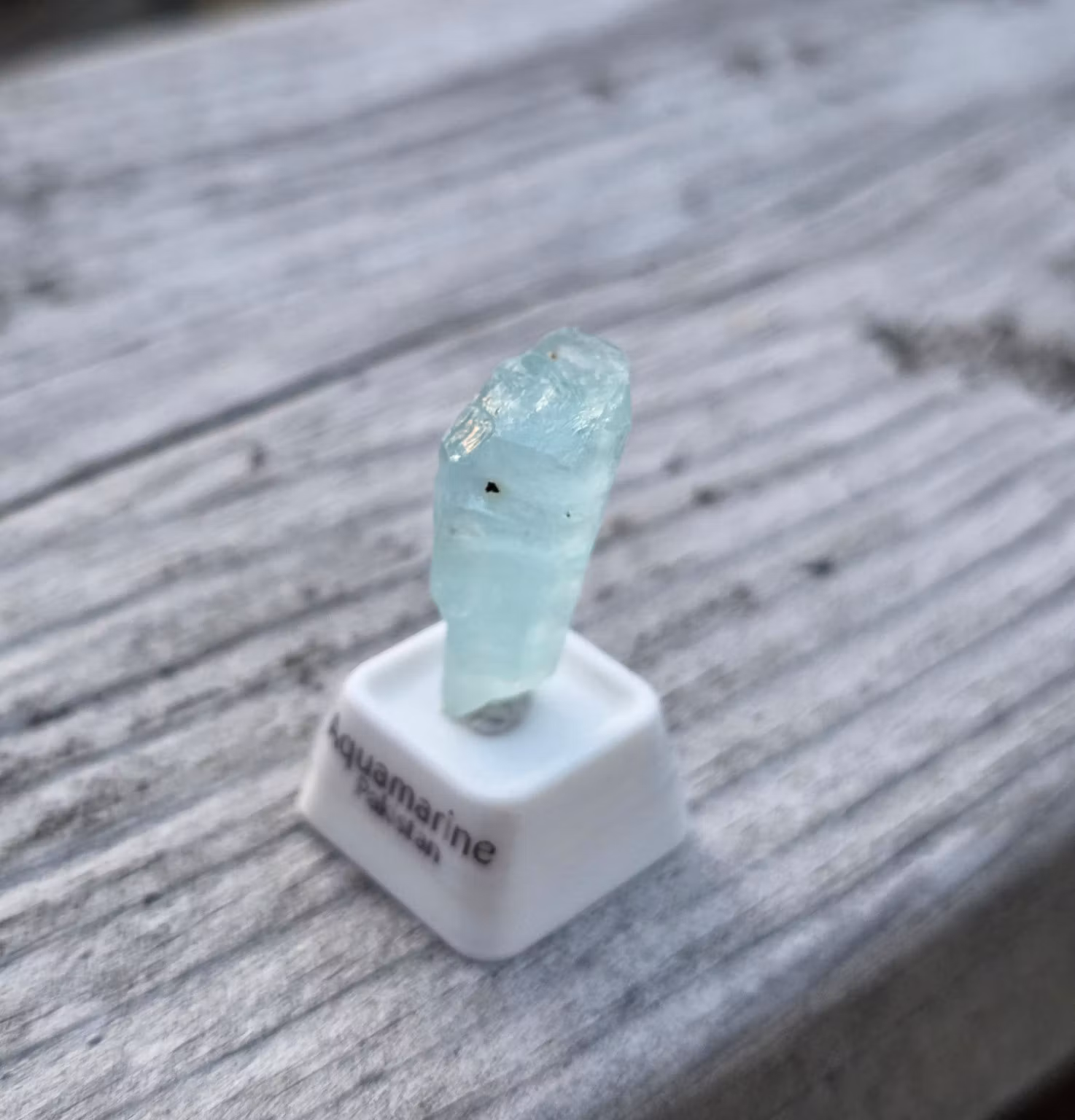Akvamarin Beryll 15,75 ct Nagar Valley, Pakistan