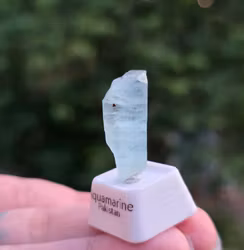 Akvamarin Beryll 15,75 ct Nagar Valley, Pakistan