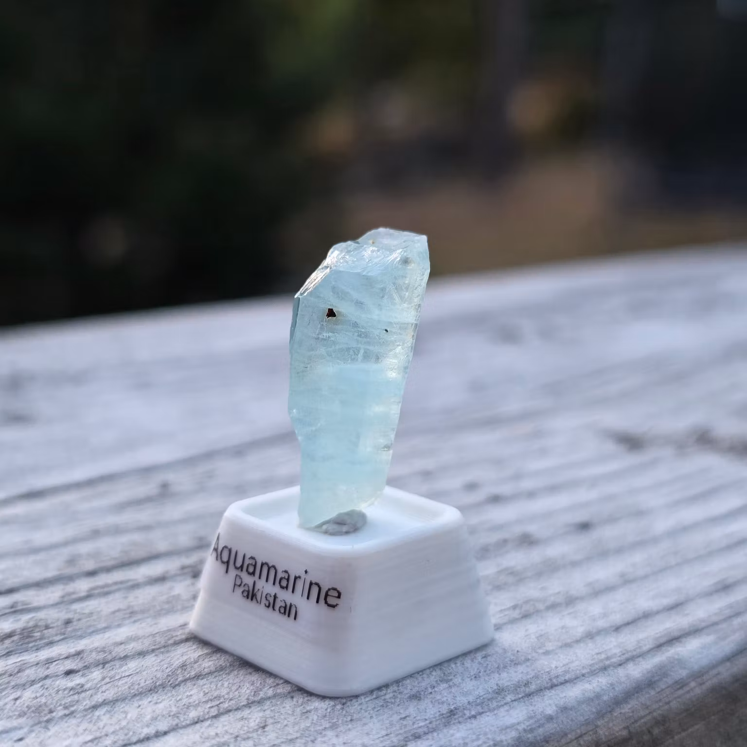 Akvamarin Beryll 15,75 ct Nagar Valley, Pakistan