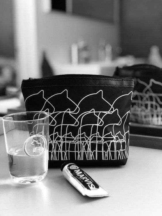 63104 SMINKVÄSKA DALAHÄST /TOILETBAG SMALL DALALINE