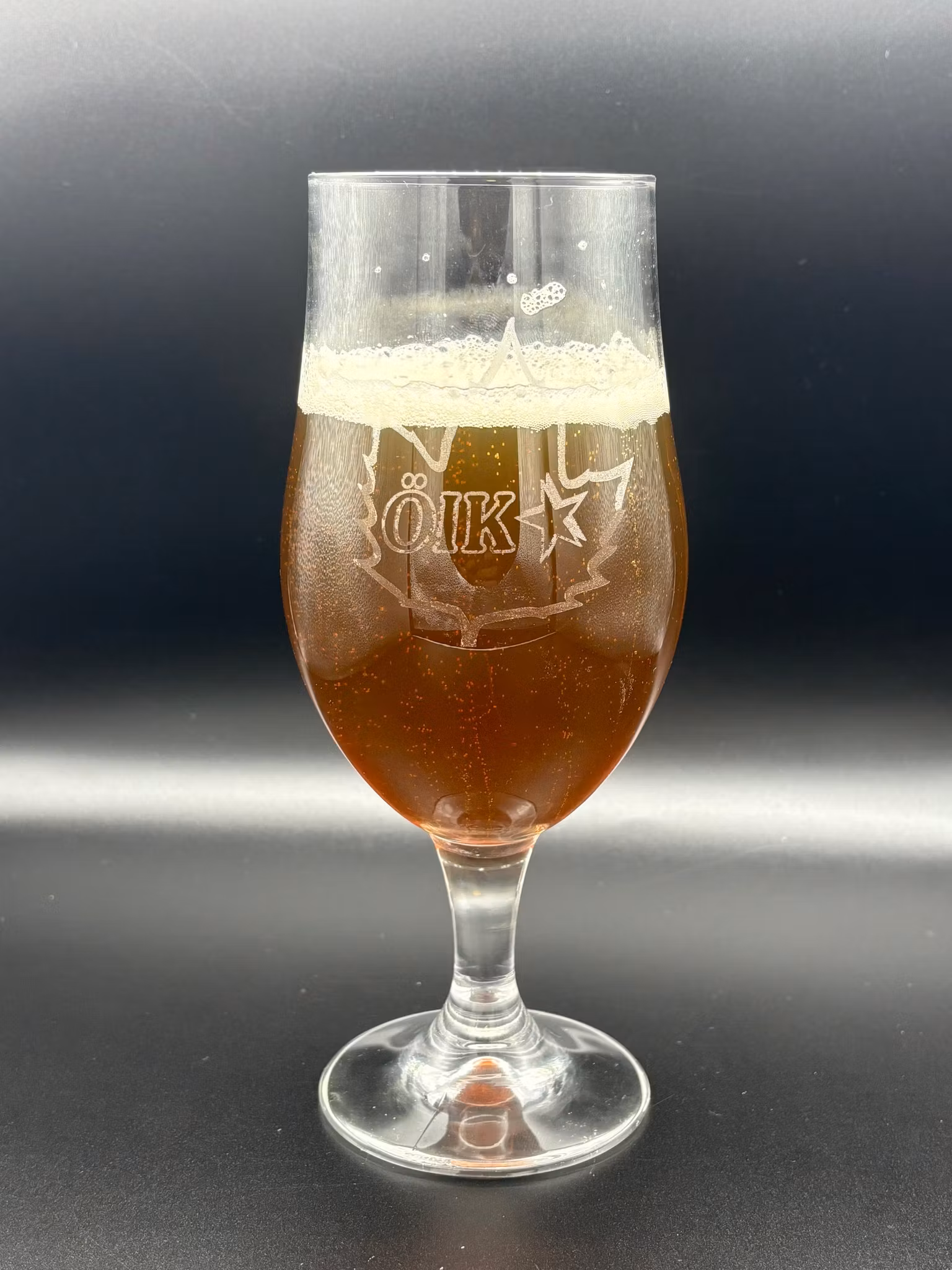 63184 , ÖIK Ölglas på fot 49cl