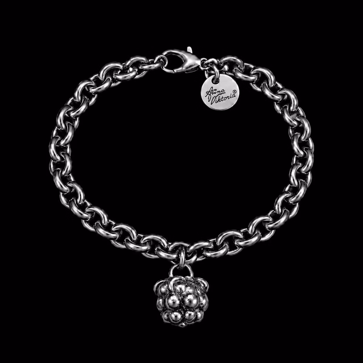 63216, Armband Hjortron Silver
