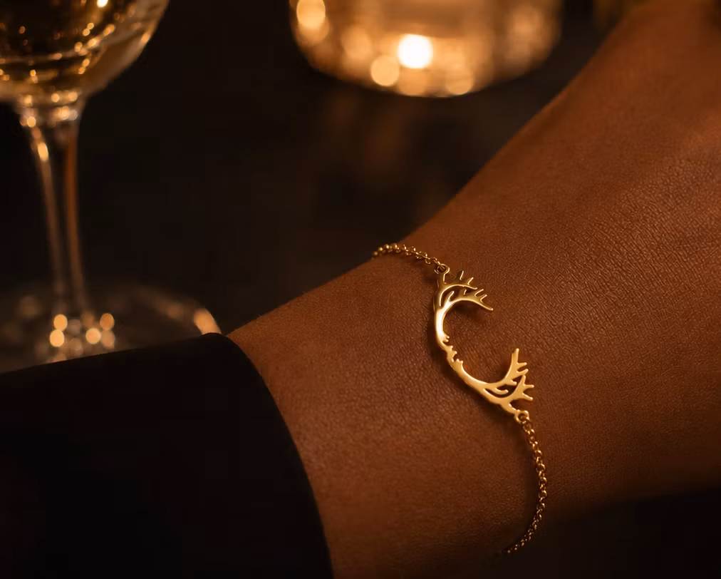63211, Vaja dubbel, armband Guld