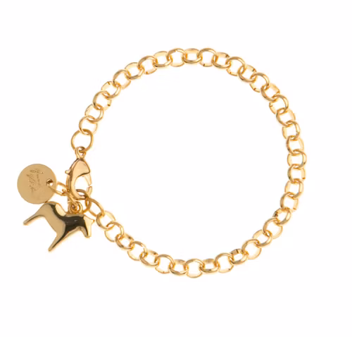 62923, Armband, Dalahäs, /Bracelet, Dalahorse, Gold