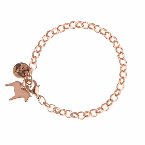 62924, Armband, Dalahäst, Rosé/ Bracelet Dalahorse