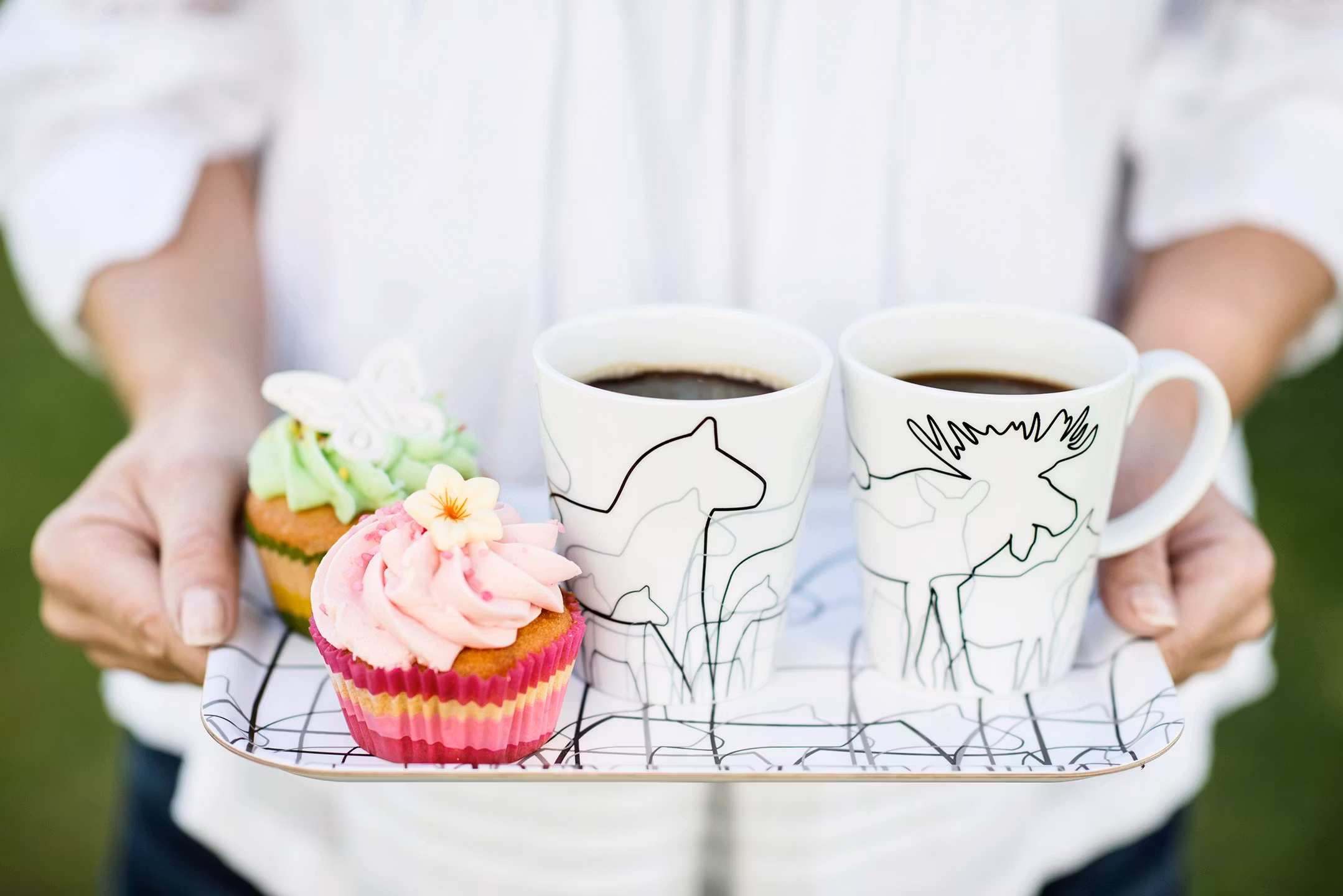 62723 MUGG MED HANDTAG ÄLG / MUG WITH HANDLE MOOSE