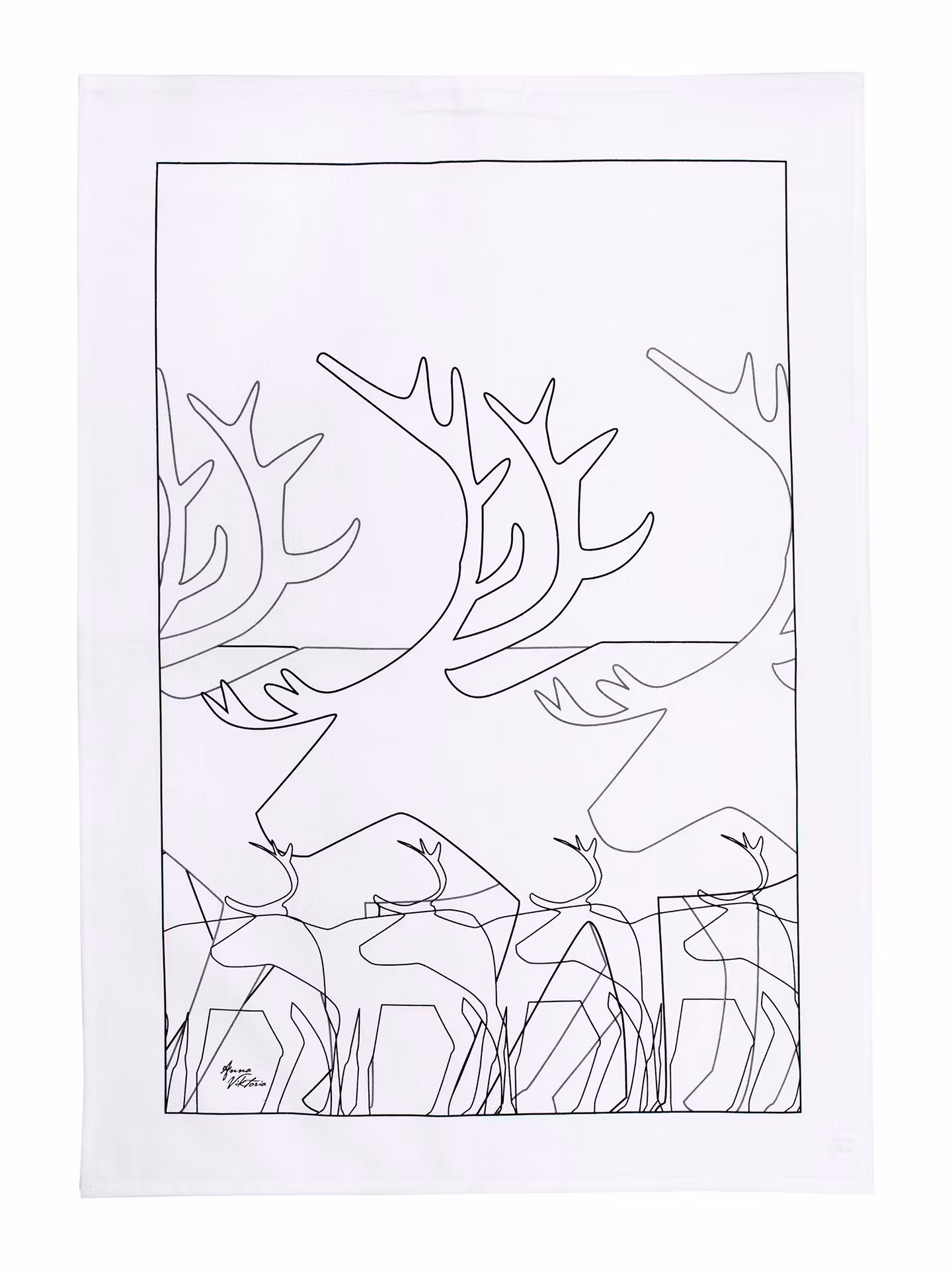 62826 KÖKSHANDDUK REN VIT/KITCHEN TOWEL WHITE